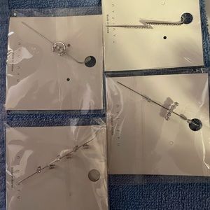 4 Funky earrings all brand new never used